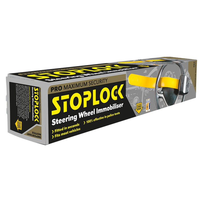 Stoplock Steering Wheel Immobiliser Lock Pro Maximum Security Clamp Anti Theft - ukcampingandleisure - Van Life Living