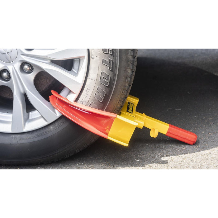 Streetwise Steel / Alloy Wheel Clamp Claw Style Quick & Easy Fit Car/Caravan/Motorhome - Streetwize - Van Life Living