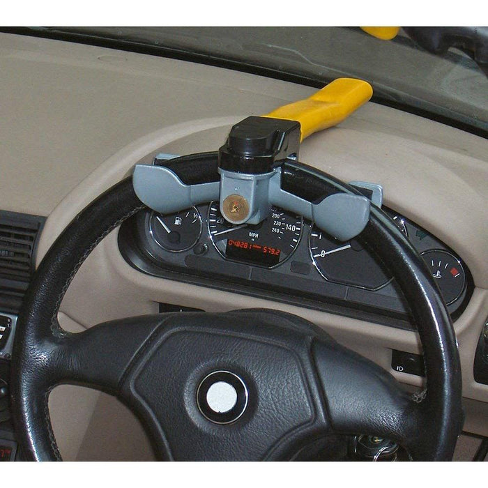 Streetwize Car Van Anti Theft Rotary Security Steering Wheel Lock Clamp Cover - Streetwize - Van Life Living