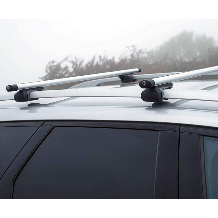 Summit Value Aluminium Roof Bars fits Fiat Doblo 2000-2010 Van 5-dr with Railing - Summit - Van Life Living