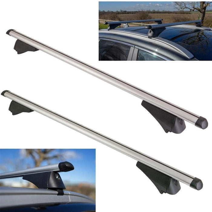 Summit Value Aluminium Roof Bars fits Volkswagen Passat B8 2015-2024 Estate 5-dr with Flush Rails - Summit - Van Life Living