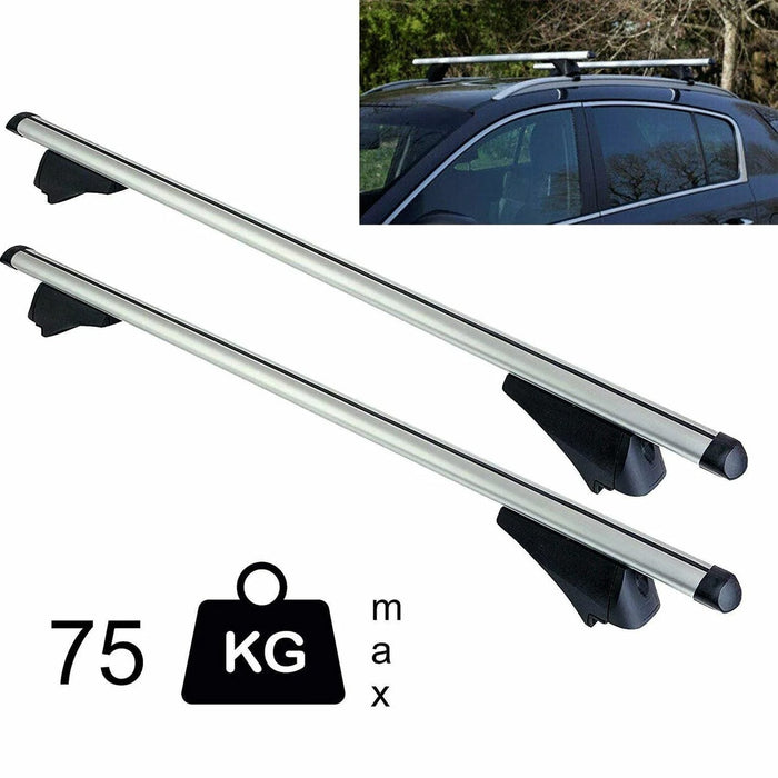 Summit Value Aluminium Roof Bars fits Volkswagen Golf Alltrack MK7 2015-2024 Estate 5-dr with Flush Rails - Summit - Van Life Living