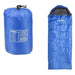 Summit Ultra Lite Junior Blue Kids Camping Sleeping Bag Lightweight Travel 2/3 Season - Summit - Van Life Living