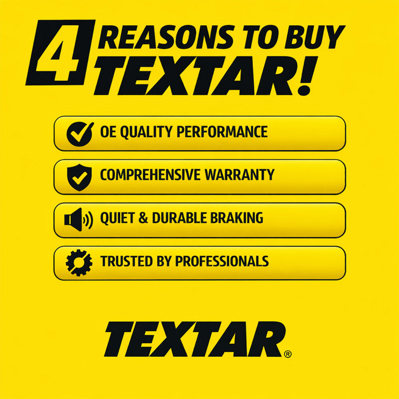Textar Brake Shoe Accessory Kit Rear 97030900