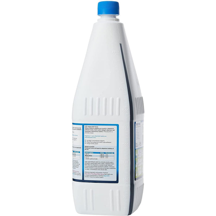 Thetford Aqua Kem Blue Caravan & Motorhome Toilet Chemical Fluid 2L - Thetford - Van Life Living