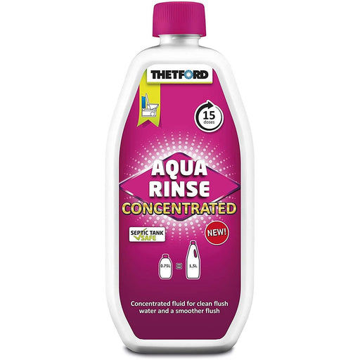 Thetford Aqua Rinse Plus Concentrate Pink Toilet Chemical Fluid for Caravan or Motorhome - Thetford - Van Life Living