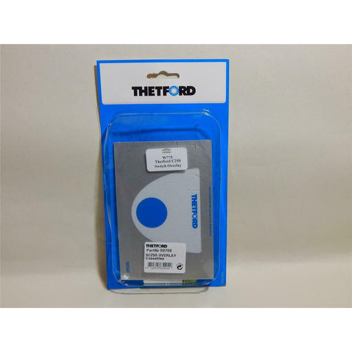 Thetford Overlay Sticker For Pcb Flush Button C250 / 250 Cassette Toilet - 50708 - Thetford - Van Life Living