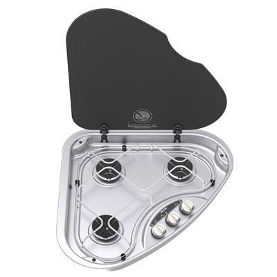 Thetford Series 330 3 Burner Triangle Hob - Series 330 - Van Life Living