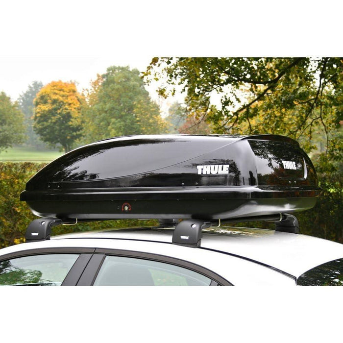 Thule Ocean 200 Car Roof Top Box 450 Litre Gloss Black - Thule - Van Life Living