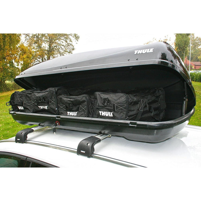 Thule Ocean 200 Car Roof Top Box 450 Litre Gloss Black - Thule - Van Life Living