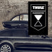 Thule WingBar Evo Roof Bars Black fits Volkswagen Passat Variant 1997- 5 doors with Raised Rails - Thule - Van Life Living