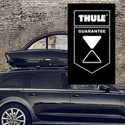 Thule SquareBar Evo Roof Bars Black fits Citroën Berlingo Multispace 2003-2007 5 doors with Raised Rails - Thule - Van Life Living