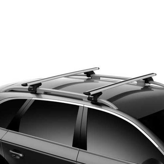 Thule WingBar Evo Roof Bars Aluminum fits Volkswagen Taigo 2022- 5 doors with Raised Rails - Thule - Van Life Living