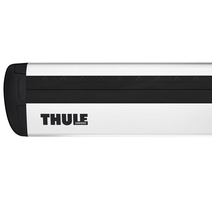 Thule WingBar Evo Roof Bars Aluminum fits Volkswagen Space Fox 2010- 5 doors with Raised Rails - Thule - Van Life Living