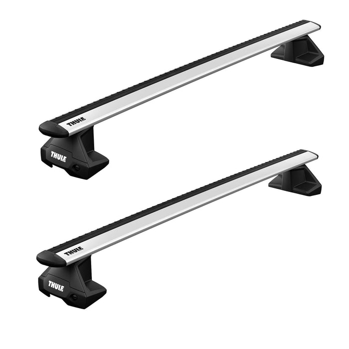 Thule WingBar Evo Roof Bars Aluminum fits Peugeot Partner 2019- 4 doors with Fixed Points - Thule - Van Life Living