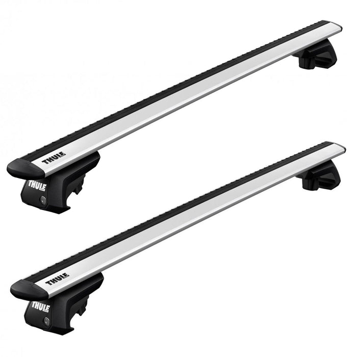 Thule WingBar Evo Roof Bars Aluminum fits Volkswagen Caddy Maxi Life 2021- 4 doors with Raised Rails - Thule - Van Life Living