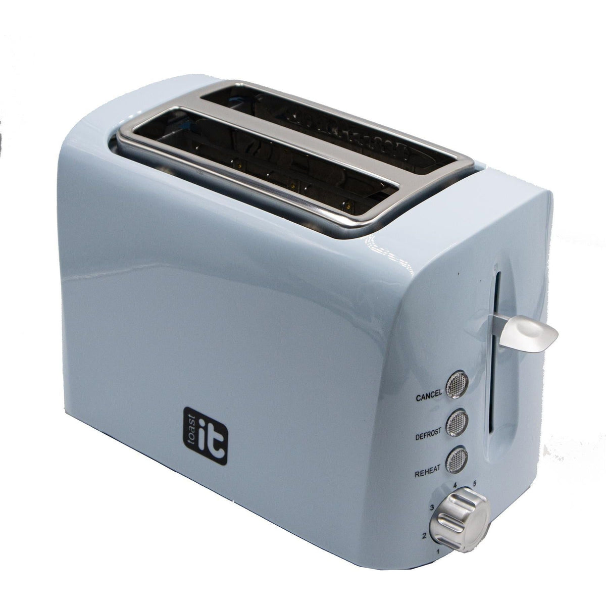 Toast It Blue 240V / 950W Low Wattage Toaster — Van Life Living