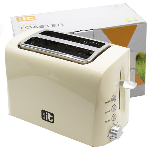 Toast It Cream 240V / 950W Low Wattage Toaster - Via Mondo - Van Life Living