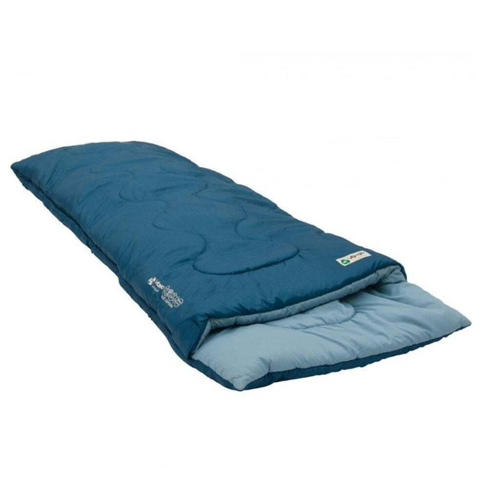 Vango Evolve Superwarm Single Sleeping Bag Moroccan Blue Camping 8 Tog - Vango - Van Life Living