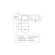 Vango Galli CC Air Tall Drive Away Awning Campervan Motorhome Inflatable Kador - Vango - Van Life Living