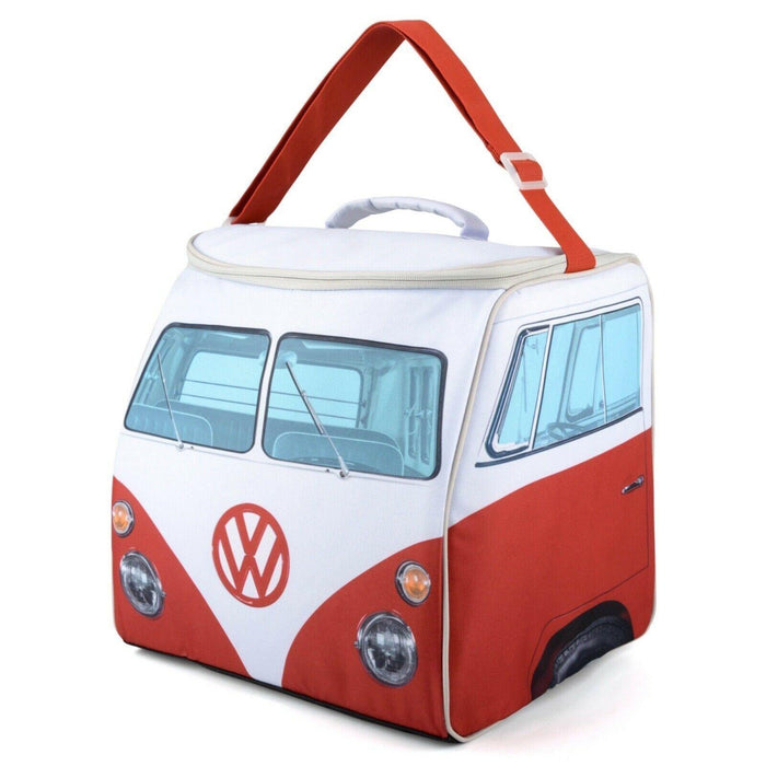 VW Volkswagen Campervan Red 30L Insulated Coolbag Ice Cool Bag Cooler - VW - Van Life Living