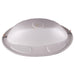 White Plastic Oval Bathroom Sink Bowl - Grove - Van Life Living