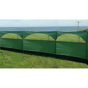 Windbreaker Blocker 150x500cm Camping Garden Beach Green Wind Break - Summit - Van Life Living