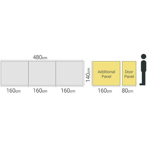 Windshield Pro Expert Deluxe Framed Windbreak - Quest - Van Life Living