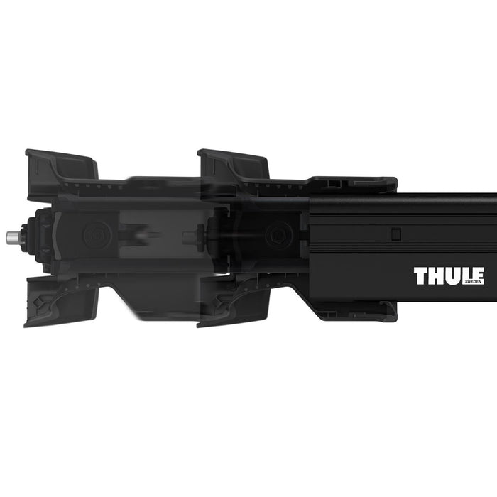 Thule WingBar Edge Roof Bars Black fits Volkswagen Amarok 2023- 4 doors with Raised Rails - Thule - Van Life Living