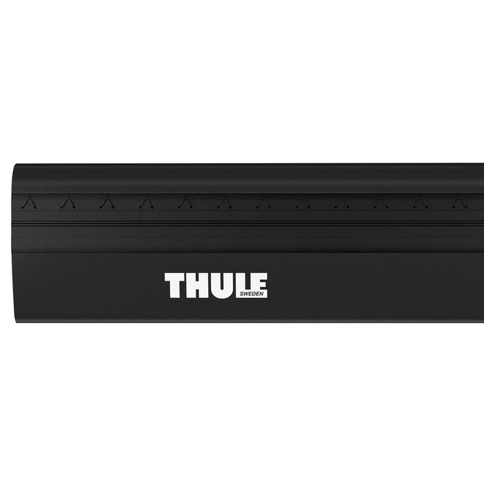 Thule WingBar Edge Roof Bars Black fits Volkswagen Golf Variant/Sportcombi/SportWagen 2010-2013 5 doors with Raised Rails - Thule - Van Life Living