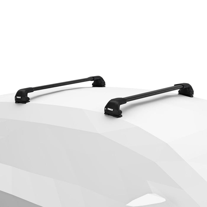 Thule WingBar Edge Roof Bars Black fits Volkswagen UP! 2012- 5 doors with Normal Roof - Thule - Van Life Living