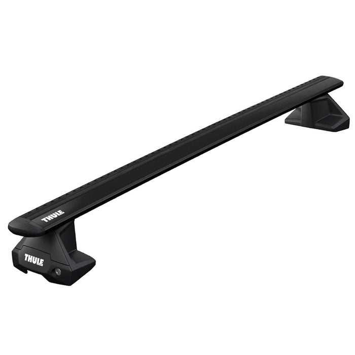 Thule WingBar Evo Roof Bars Black fits Volkswagen Passat Alltrack 2015- 5 doors with Flush Rails - Thule - Van Life Living