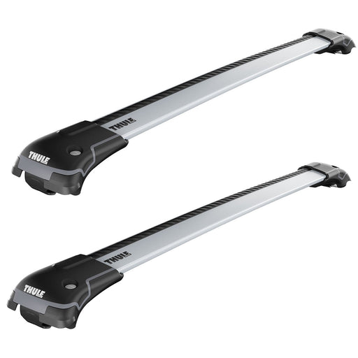 Thule WingBar Edge Roof Bars Aluminum fits Volkswagen Golf SportWagen Estate 2013-2020 5-dr with Raised Rails - Thule - Van Life Living