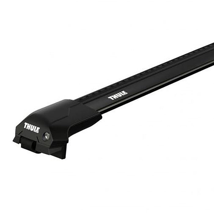 Thule WingBar Edge Roof Bars Black fits Volkswagen Golf Sportsvan MPV 2014-2020 5-dr with Raised Rails - Thule - Van Life Living