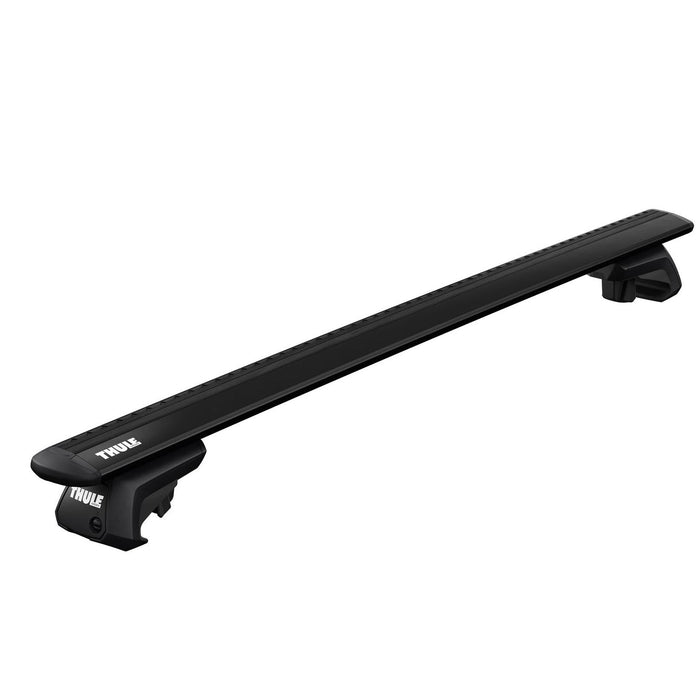 Thule WingBar Evo Roof Bars Black fits Renault Kangoo MPV 1997-2007 5-dr with Raised Rails - Thule - Van Life Living