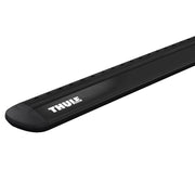 Thule WingBar Evo Roof Bars Black fits Peugeot Partner Tepee MPV 2008-2018 5-dr with Raised Rails - Thule - Van Life Living