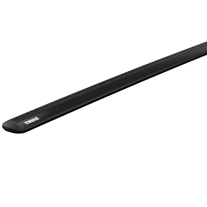 Thule WingBar Evo Roof Bars Black fits Fiat Doblo Van 2010-2022 5-dr with Fixed Points - Thule - Van Life Living