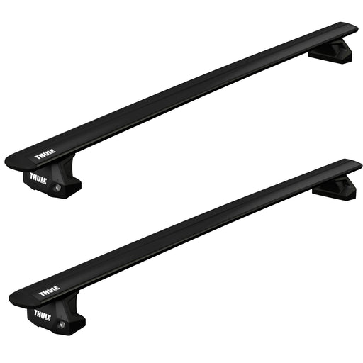 Thule WingBar Evo Roof Bars Black fits Volkswagen Polo Hatchback 2002-2009 5-dr with Normal Roof - Thule - Van Life Living