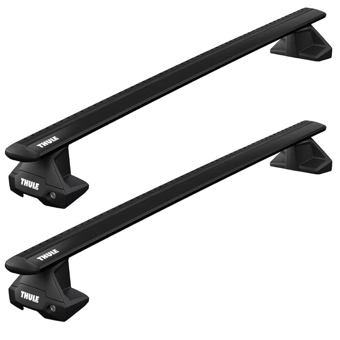 Thule WingBar Evo Roof Bars Black fits Toyota Proace City Verso 2020- 5 doors with Flush Rails - Thule - Van Life Living