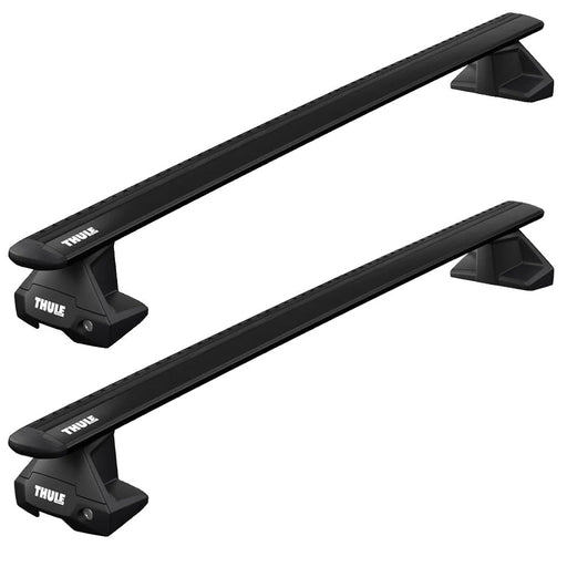 Thule WingBar Evo Roof Bars Black fits Ford Transit Connect Van 2014-2023 4-dr with Flush Rails - Thule - Van Life Living