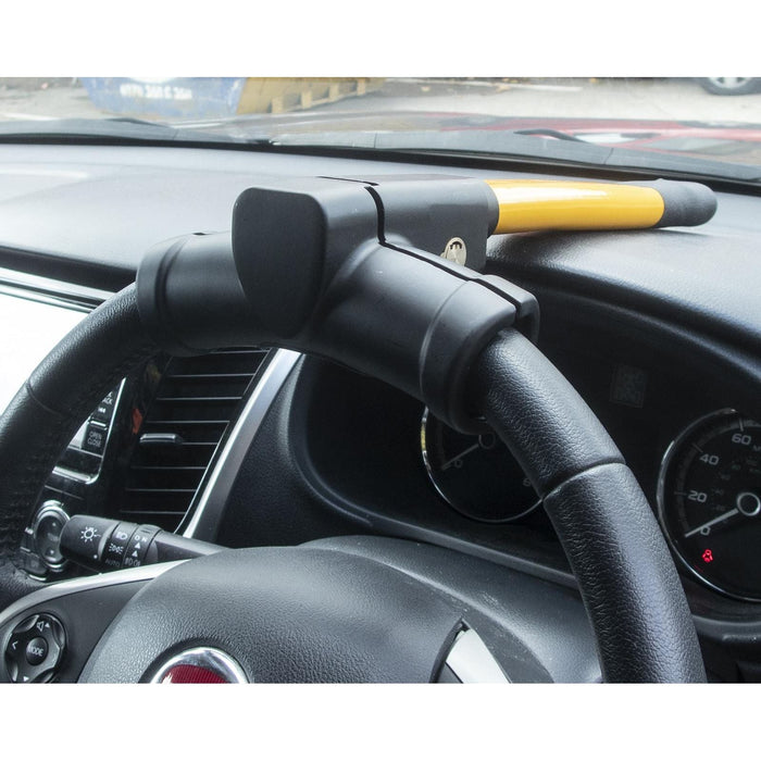 Zeker SWL200 T-Bar Steering Wheel Heavy Duty Locking Mechanism - Simply - Van Life Living