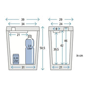 Zorn Electric Coolbox Soft Cooler 30L 12V & 230V Ac Mains Plug Picnic Car - Zorn - Van Life Living